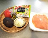☆カプレーゼ風サラダ☆作り方1写真