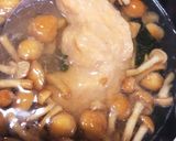 なめことワカメの味噌汁作り方6写真