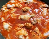 トマトジュースで簡単☆手羽元のﾄﾏﾄ煮!作り方5写真