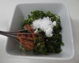 油揚げのクルミしそ味噌挟み焼き作り方1写真