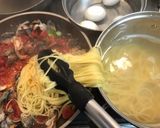 春・本格的あさりのトマトパスタ作り方7写真