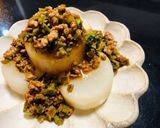 大根葉でカサ増し★簡単肉味噌作り方4写真
