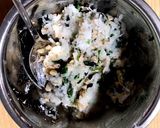 離乳食！納豆&ほうれん草の大根おやき！作り方3写真