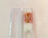 寿司型・模様巻き(桜の木2個だけ弁当用)作り方10写真