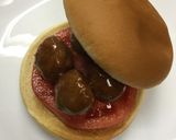 ハンバーガー(ミートボール&トマト)作り方5写真