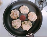 お弁当にもオススメ!ふわふわ鶏つくね作り方3写真