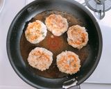 お弁当にもオススメ!ふわふわ鶏つくね作り方5写真