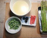 柔らか甘いアスパラのパスタ作り方1写真