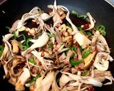 麺つゆで作る和風ペペロンチーノ作り方8写真