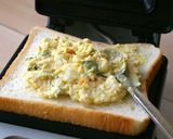 カレーポテトのHOTサンド作り方2写真