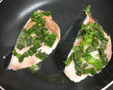 魚(ぶり)のしそ焼き 〜甘酢たれ添え〜作り方2写真