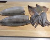 カフェランチ風《イカのトマトソース煮》作り方1写真