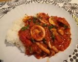 カフェランチ風《イカのトマトソース煮》作り方11写真