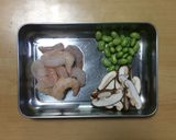 超簡単☆ごま油が香るあっと言う間にえび玉作り方1写真