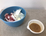 新玉ねぎを使った豚の生姜焼き作り方1写真