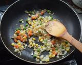サバ水煮缶のドライカレー作り方2写真