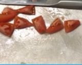 春キャベツとトマトのガーリックバター炒め作り方1写真