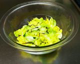 お薦め。春キャベツと塩昆布の和風サラダ作り方3写真