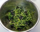 豆苗の味付海苔サラダ作り方4写真