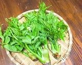 タラの芽ソテー♡人参とさつまいも添えて作り方1写真