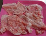 簡単夕食!お肉(牛肉、豚肉、鶏肉)野菜炒作り方1写真