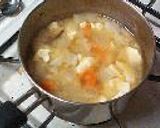 重ね蒸し煮で作るお味噌汁作り方9写真
