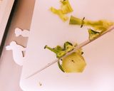 無限♡ブロッコリーの芯でザーサイ風炒め作り方1写真