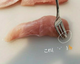 ♡ささみきゅうりのゴマ和え♡作り方1写真