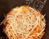 つくだ煮でつくる春の炊き込みご飯作り方3写真