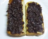 小倉トースト♪餡たっぷりで喫茶店みたい♪作り方2写真