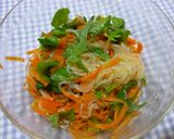 糸こんにゃくの中華ダレ和え♪大葉も入れて作り方4写真