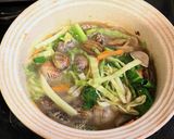 あさりと野菜のラーメンスープ作り方4写真