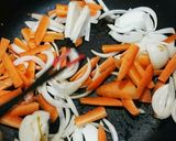 春雨入り肉と野菜のオイスターソース炒め作り方5写真