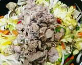 春雨入り肉と野菜のオイスターソース炒め作り方8写真