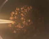 具沢山！鶏肉でにんにく醤油すいとん汁作り方2写真