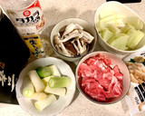 大根と豚肉（鶏モモでも）の炒め物作り方1写真