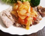 豚肉のグリル…新玉ねぎのさっぱりソース作り方8写真