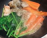 楽チン鶏肉と人参とほうれん草の白ワイン煮作り方11写真