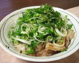 豚バラ肉にタップリネギをのせて！作り方6写真