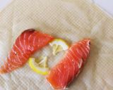 ベジートでくっきりサーモン生春巻き☆作り方1写真