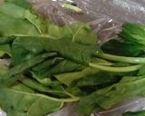 簡単　少量ほうれん草のレンジでチン　作り方2写真