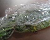簡単　少量ほうれん草のレンジでチン　作り方3写真