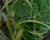 簡単　少量ほうれん草のレンジでチン　作り方4写真