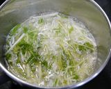 ダイエット！やせるお味噌汁☆水菜しらす作り方4写真