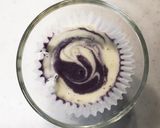 簡単♪ジャムでマーブル蒸しパン作り方5写真