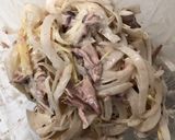 簡単♪鰹なまり節と新玉葱のサラダ作り方3写真