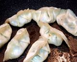 フープロ使用で餃子40個15分！焼き方も作り方8写真