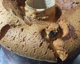 ラムレーズンのシフォンケーキ4号×2台分作り方11写真