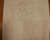 ポケモン　キテルグマ　キャラ弁作り方1写真