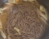 ニラ玉そば作り方1写真
